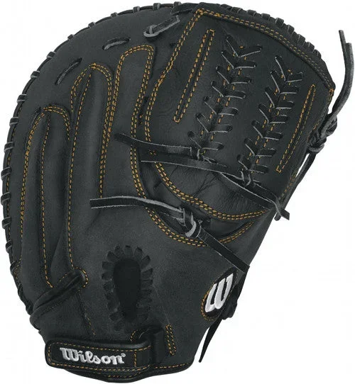 New WlsonPro Soft Yak A1500FPCM 33 Inch Fastpitch Softball Glove Black RHT