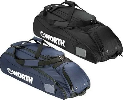 New Worth PSBAG Players Deluxe Wheeled Equipment Bag Navy/Black 37″Lx12″W x16″H