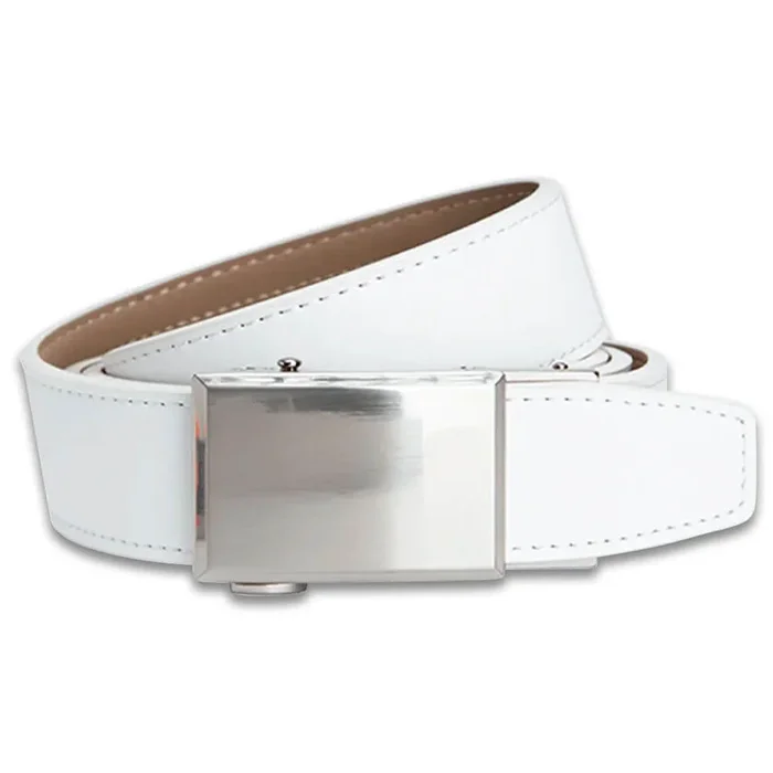 Nexbelt Shield V.3 Dress Ratchet Golf Belt White – 25 Men