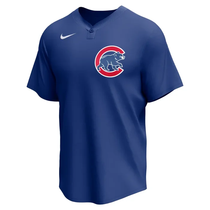 Nike Chicago Cubs Adult Institutional 1 Button Pullover