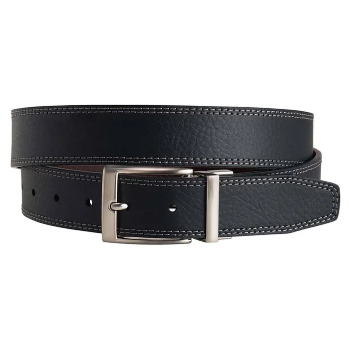 Nike Double Row Stitch Reversible Golf Belt Black/Brown – 24 Men