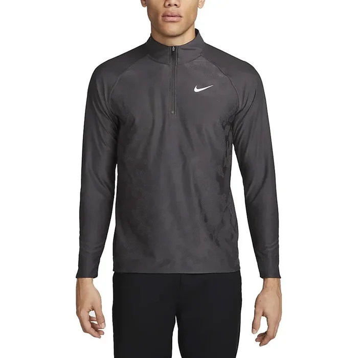 Nike Dri-FIT ADV Tour 1/2 Half Zip Golf Pullover Anthracite/White – FW23 Men