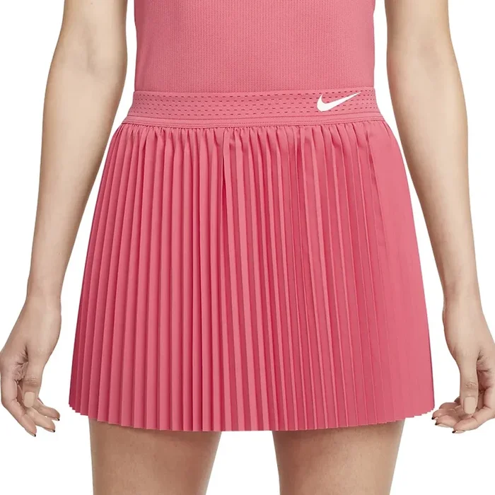 Nike Dri-FIT Advantage Pleated Tennis Golf Skirt Sea Coral/White – SS23 Women