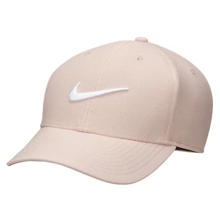 Nike Dri-FIT Club Structured Swoosh Golf Cap Pink Oxford/White – 23 Men