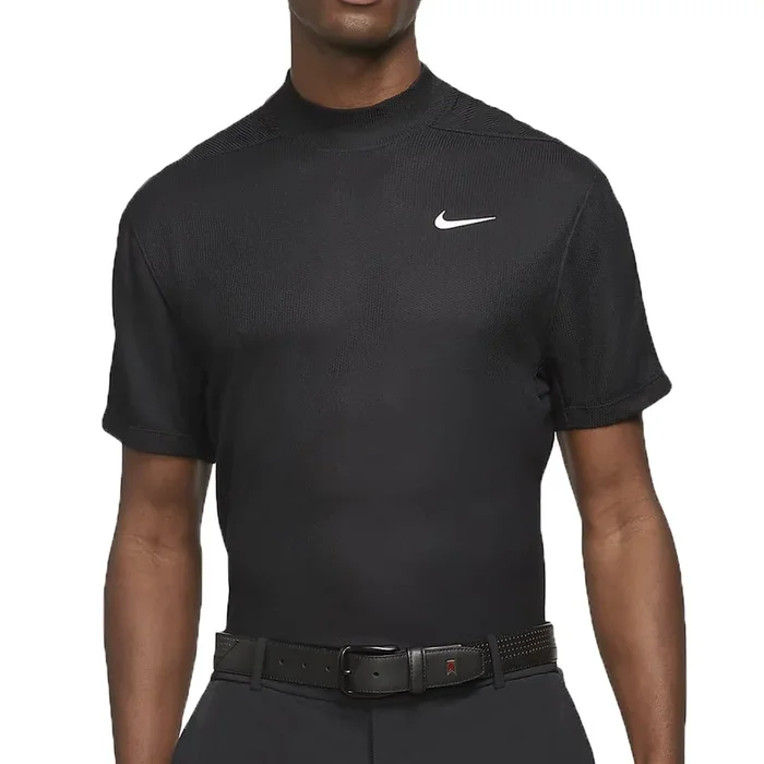 Nike Dri-FIT TW Mock Shirt – Black