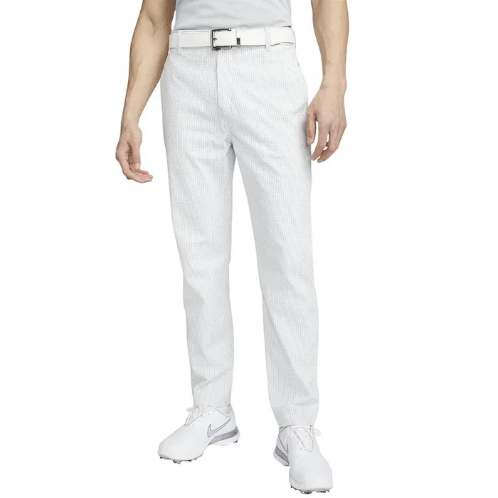Nike Dri-FIT UV Seersucker Chino Golf Pants Light Smoke Gray/Pure – 23 Men