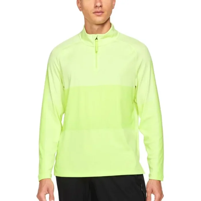 Nike Dri-FIT Vapor 1/2 Zip Golf Pullover Light Lemon Twist/White/Black – FW21 Men
