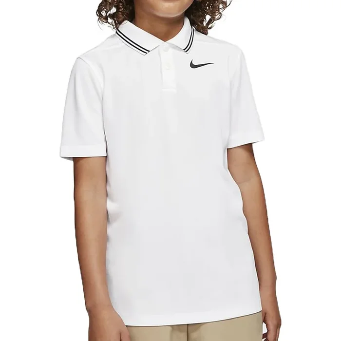 Nike Dri-FIT Victory Junior Polo – White