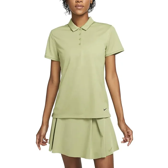 Nike Dri-FIT Victory Solid Golf Polo Alligator/Black – SS23 Women