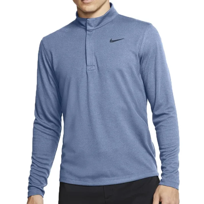 Nike Dry Victory 1/2 Zip Golf Sweater – Hydrogen Blue