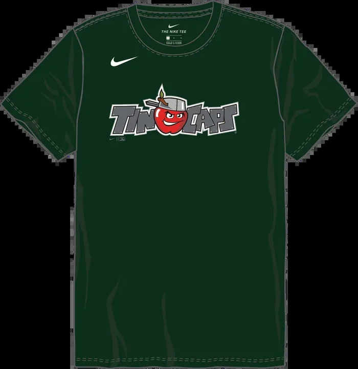 Nike Fort Wayne Tin Caps Youth Institutional Short Sleeve Cotton Tee