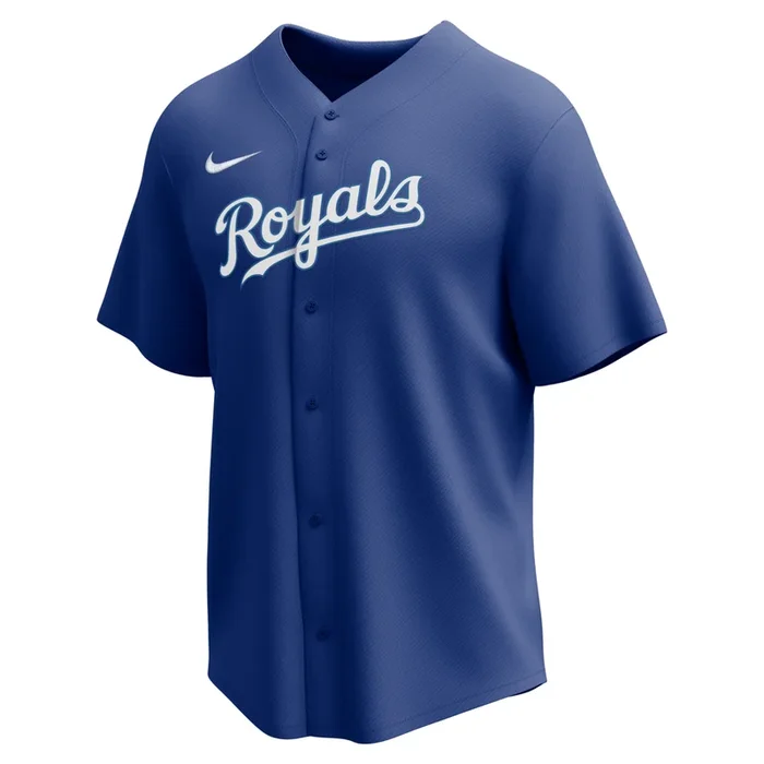 Nike Kansas City Royals Adult Institutional Full Button Jersey