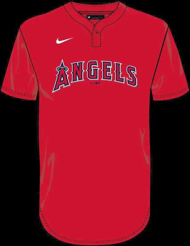 Nike Los Angeles Angels Youth Institutional 1 Button Pullover