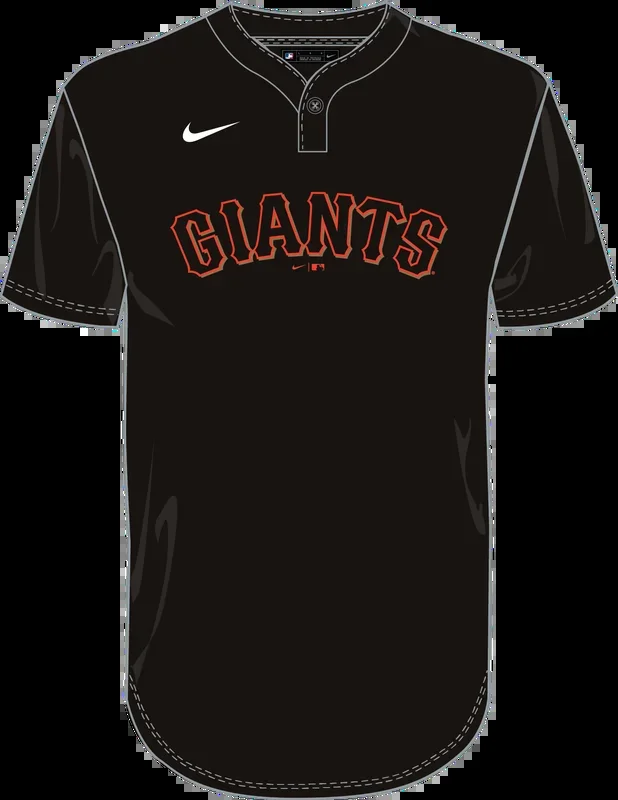 Nike San Francisco Giants Youth Institutional 1 Button Pullover