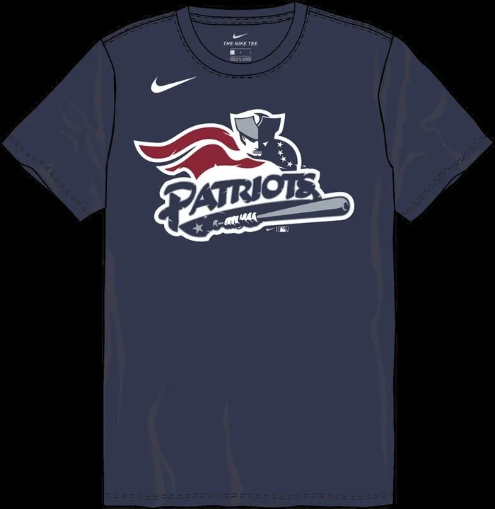 Nike Somerset Patriots Youth Crew Neck Cotton Tee