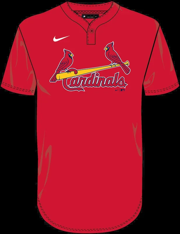Nike St. Louis Cardinals Youth Institutional 1 Button Pullover
