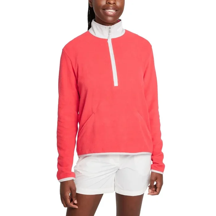 Nike Therma-FIT Victory 1/2-Zip Golf Pullover Fusion Red/Photon Dust/White – FW21 Women