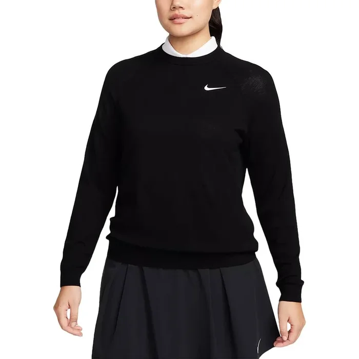 Nike Tour Golf Sweater Black/White – FA25 Women