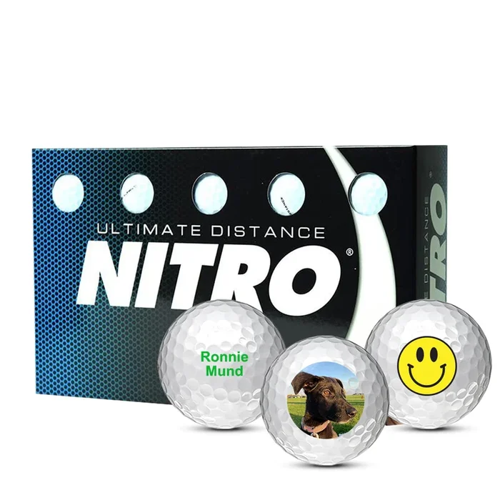 Nitro Ultimate Distance Golf Balls – 15 BALL PACK