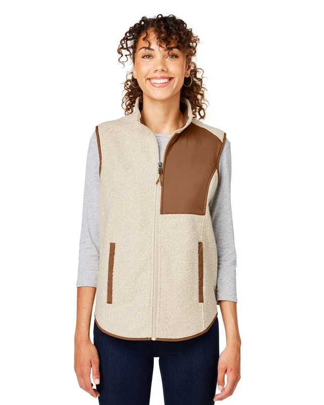 North End Ladies’ Aura Sweater Fleece Vest