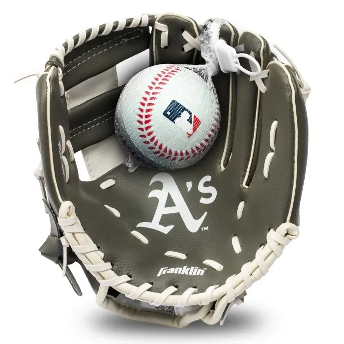 Oakland A’s MLB® Team Glove and Ball Set