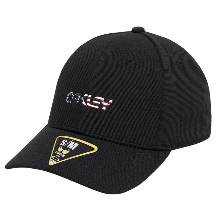 Oakley 6 Panel Stretch Metallic Golf Cap 2021