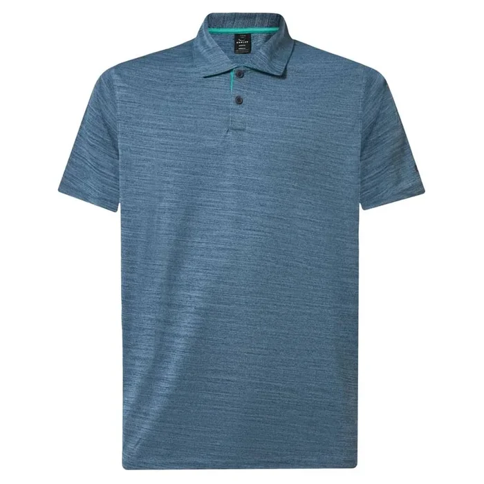 Oakley Aero Hydrolix Golf Polo Aurora Blue Heather – 23 Men