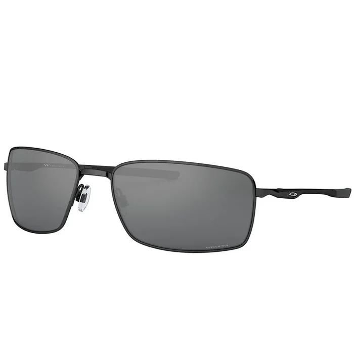 Oakley Square Wire Sunglasses – Prizm Black Lens – Polished Black Frame