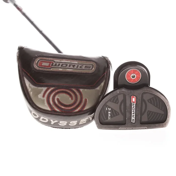 Odyssey O Works 2-Ball Men’s Right Putter 32 Inches – Super Stroke Mid Slim 2.0