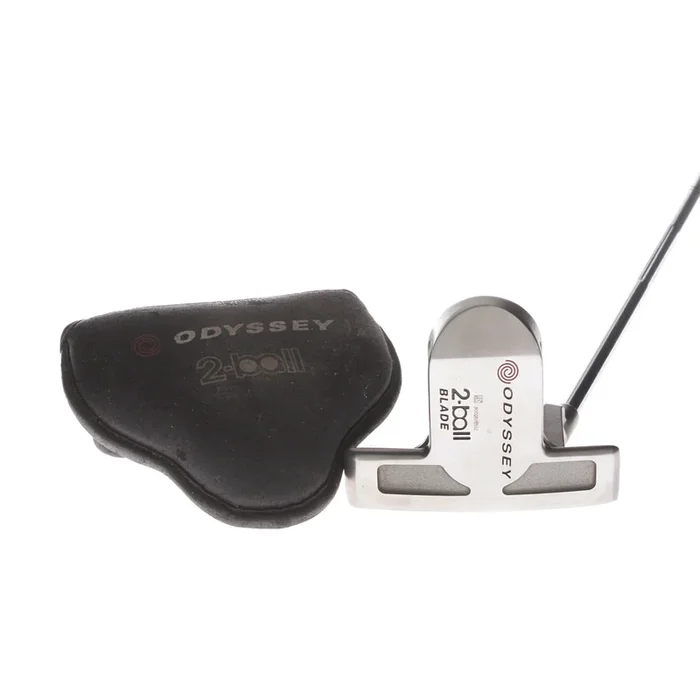Odyssey White Hot 2-Ball Blade Mens Left Hand Putter 35″ Mallet – Odyssey