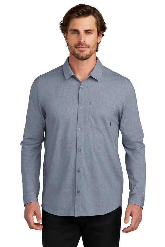 OGIO Men’s Extend Long Sleeve Button-Up. OG161