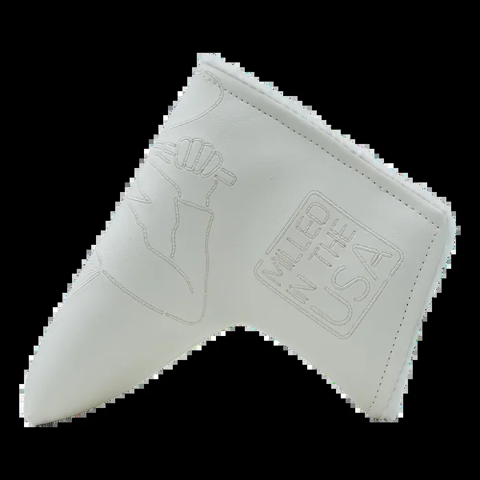 Oklahoma Neon White Buffalo Blade Putter Headcover