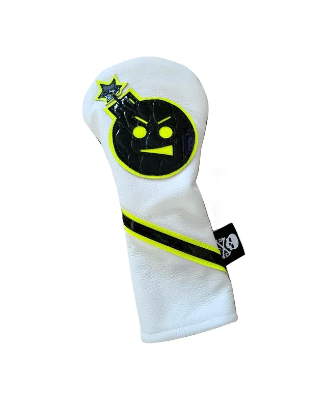 One-Of-A-Kind! Neon Angry Bomb Alligator Fairway Wood Headcover