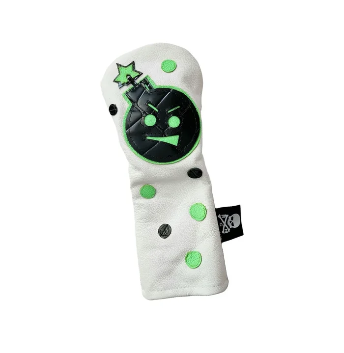 One-Of-A-Kind! NEW Neon Green Angry Bomb Alligator Fairway Wood Headcover