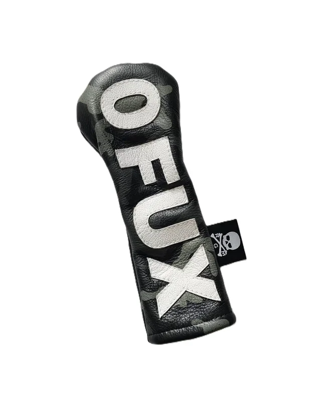 One-Of-A-Kind! The Urban Camo / “0 FUX” Hybrid headcover.
