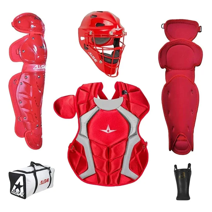 Open Box All-Star Ages 12-16 Player Series Catching Kit – Scarlet