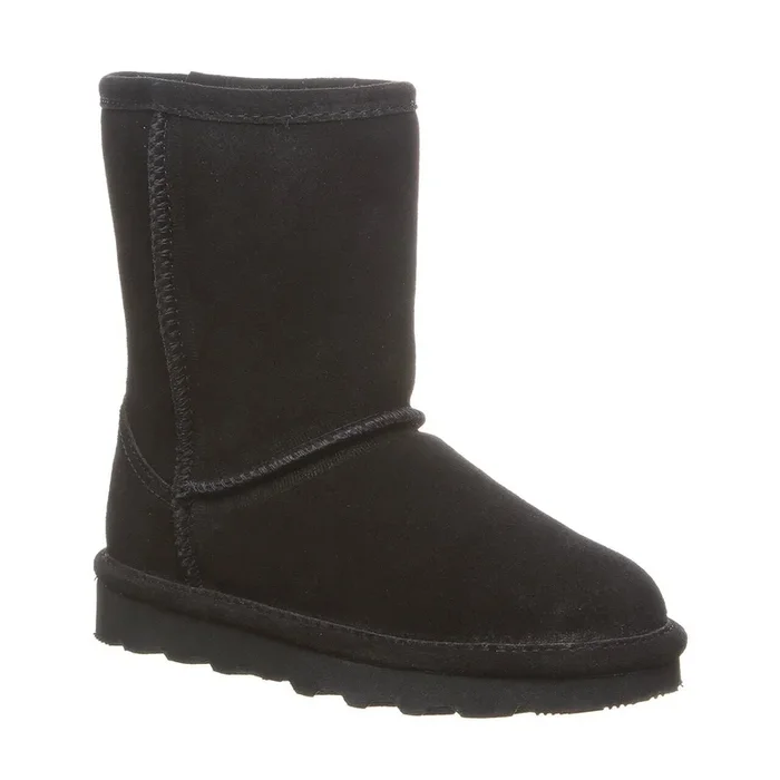 Open Box BEARPAW BP-9620-3K YOUTH ELLE BLACK BOOT Size: 3