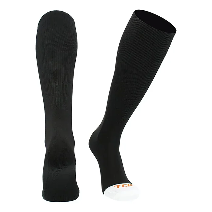 Open Box TCK Sports Prosport Performance Over-Calf Tube Socks-Medium-Black