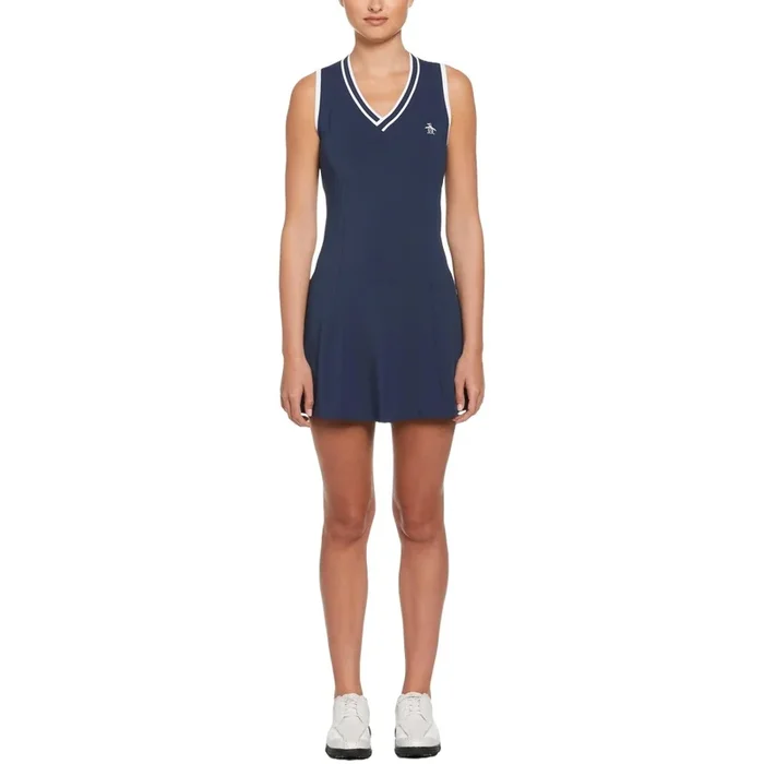Original Penguin Essential Performance Golf Dress Black Iris – SS23 Women