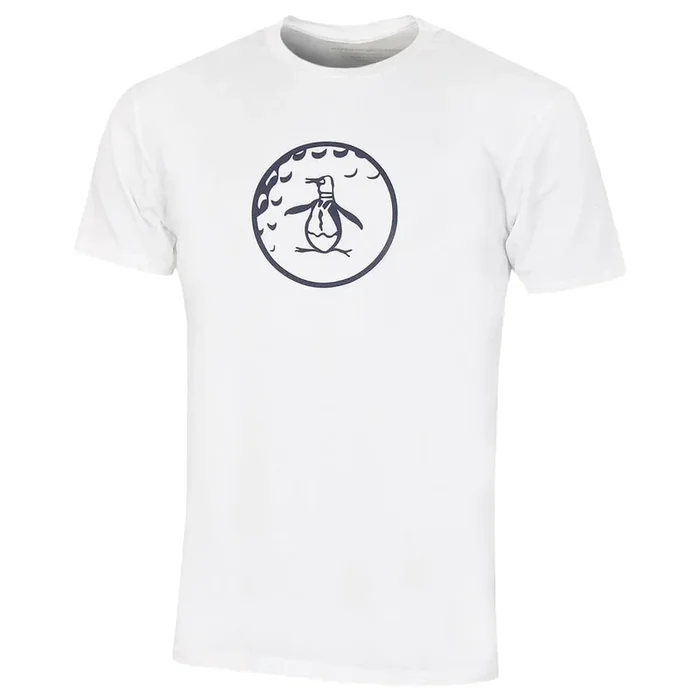 Original Penguin Pete Golf Ball T-Shirt – White