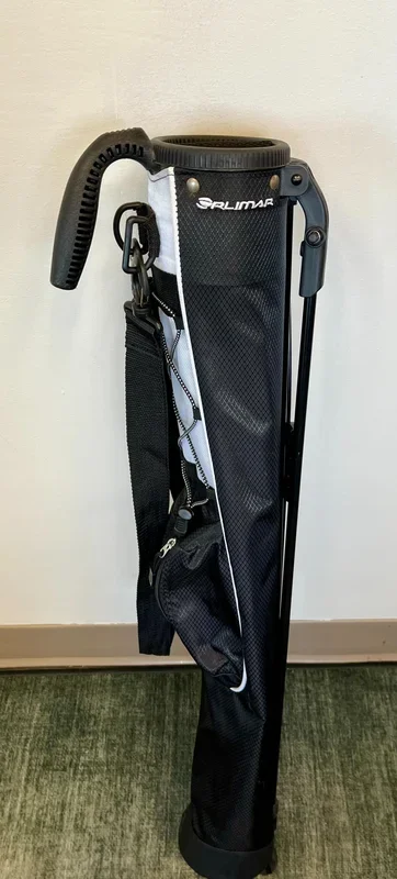 Orlimar Pitch and Putt Lightweight Sunday Carry Golf Bag Black/White