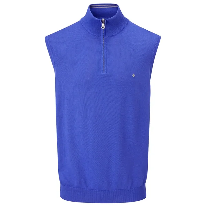 Oscar Jacobson Bob Pin Sleeveless Sweater – Royal Blue