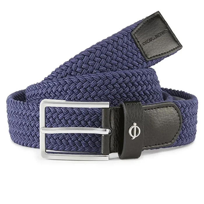 Oscar Jacobson Maxwell Belt – Navy