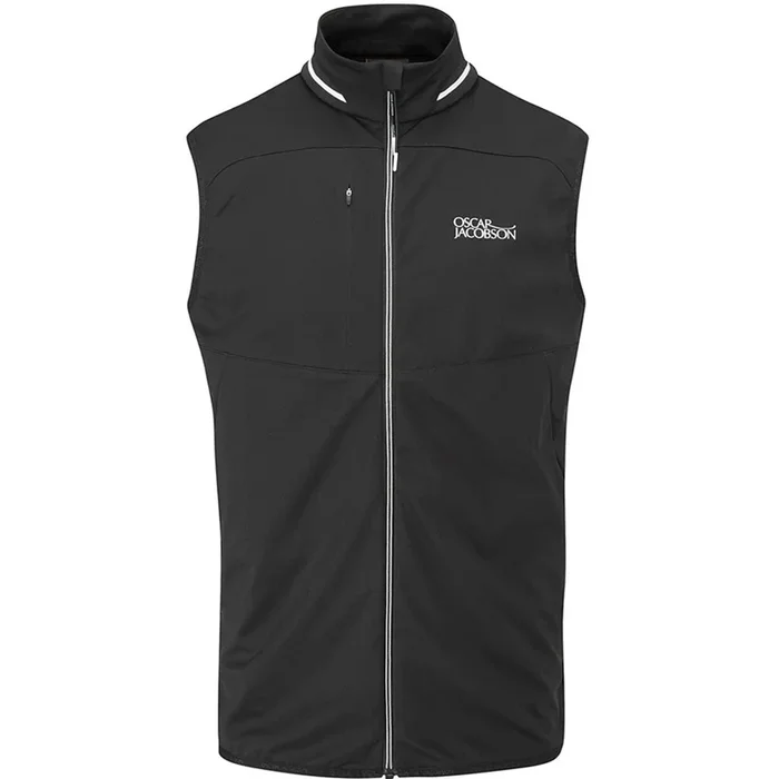 Oscar Jacobson Rolfe Tour Gilet – Black/White