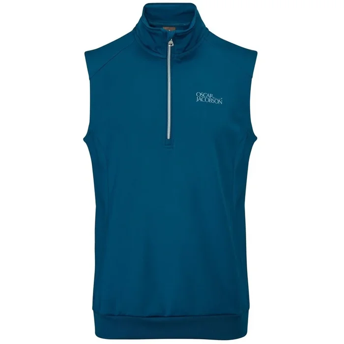 Oscar Jacobson Trent Tour Sleeveless Midlayer – Teal