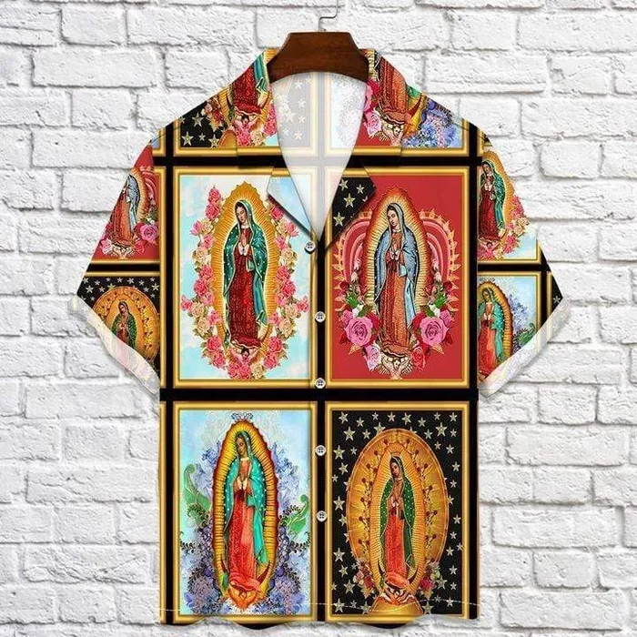 Our Lady Unisex Hawaiian Shirts- For men and women – Fanshubus – Fanshubus.com