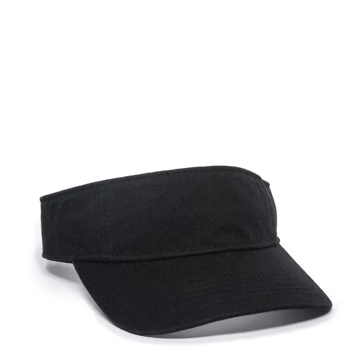 Outdoor Cap GWTV-100 Garment Washed Cotton Twill Visor
