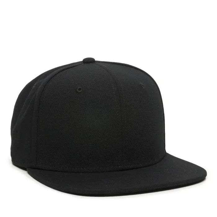 Outdoor Cap REDLBL101 Flat Bill Structured Solid Back Hat