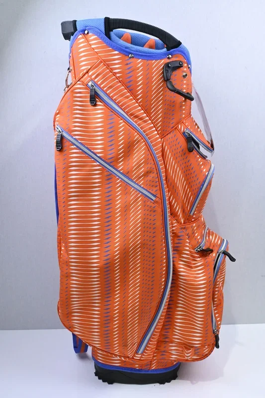 Ouul Python Collection Cart Bag / 15-Way Divider / Orange, Blue & White