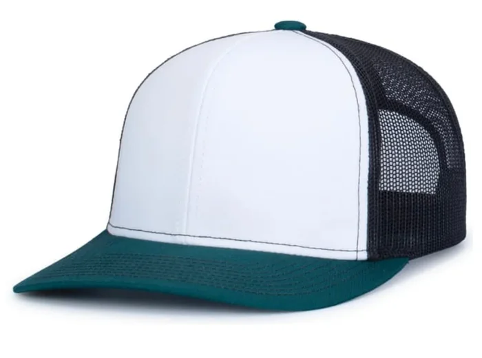Pacific Headwear Contrast Stitch Trucker Snapback 104s